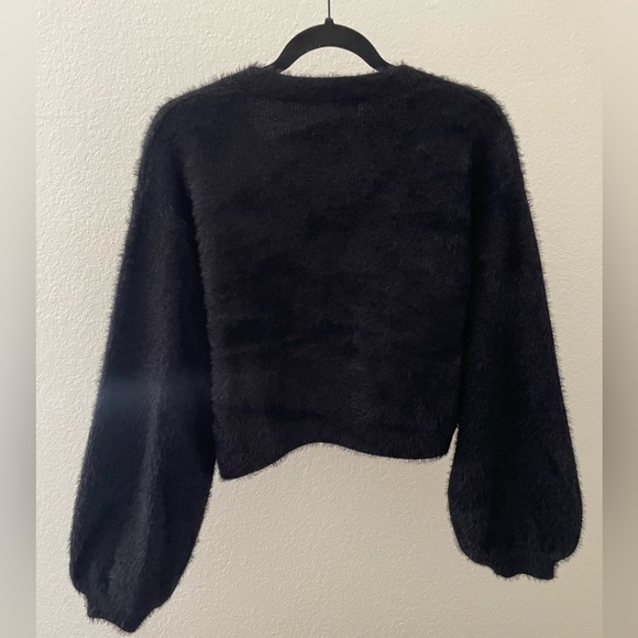 Women’s NA-KD fluffy cardigan and crop tank top set - Picture 5 of 7